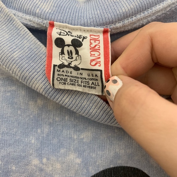 Vintage Disneyland Acid Wash Sweatshirt - Picture 4 of 6